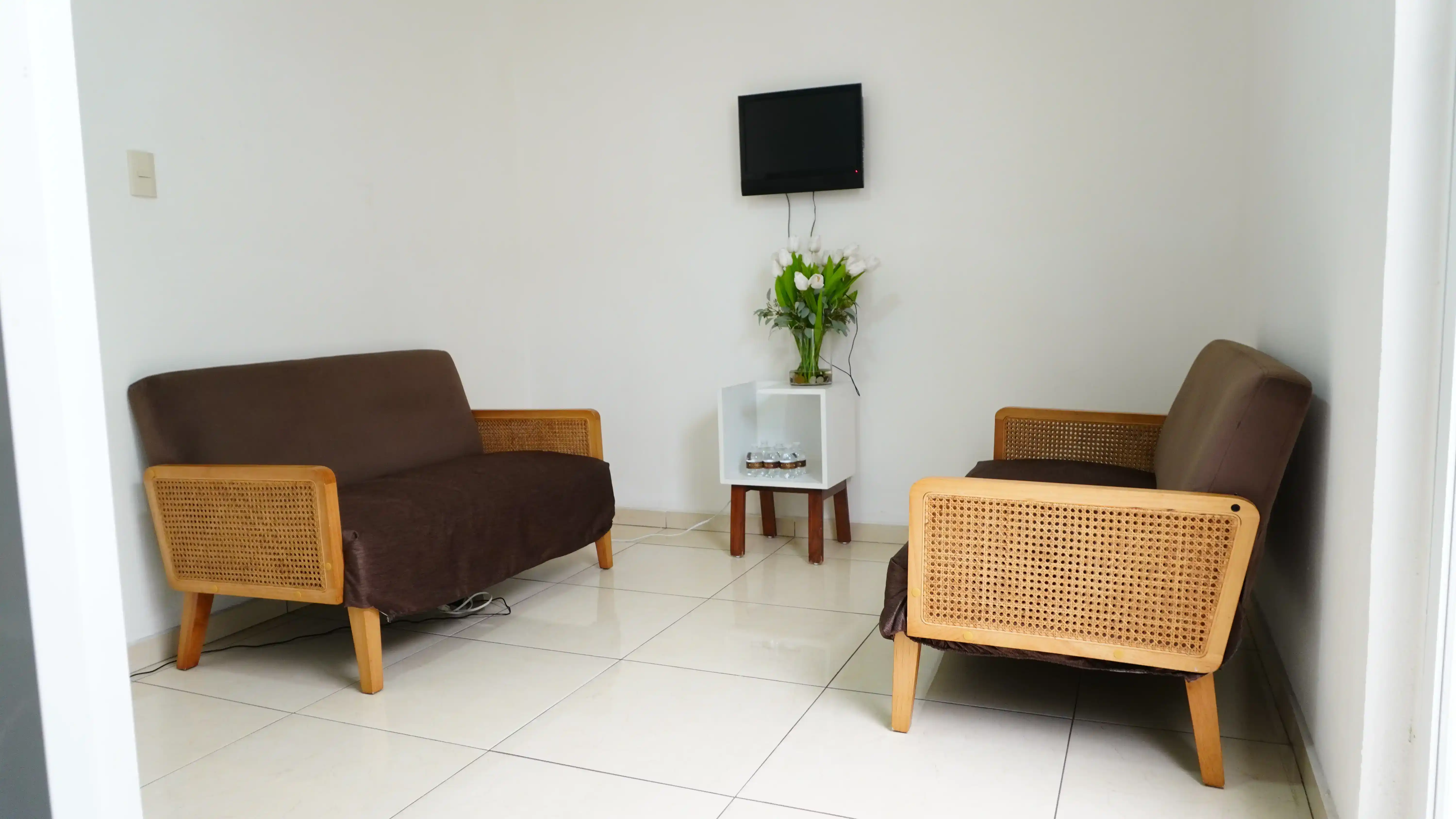Sala de espera cómoda